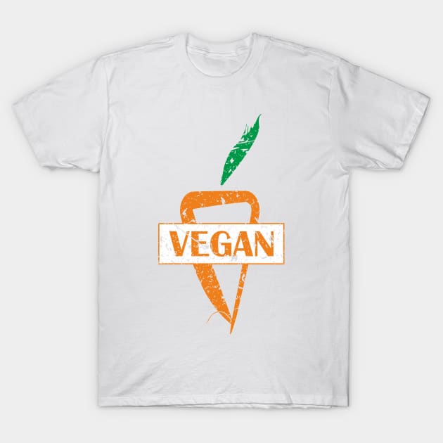 Vegan Carrot T-Shirt by martinlipnik40